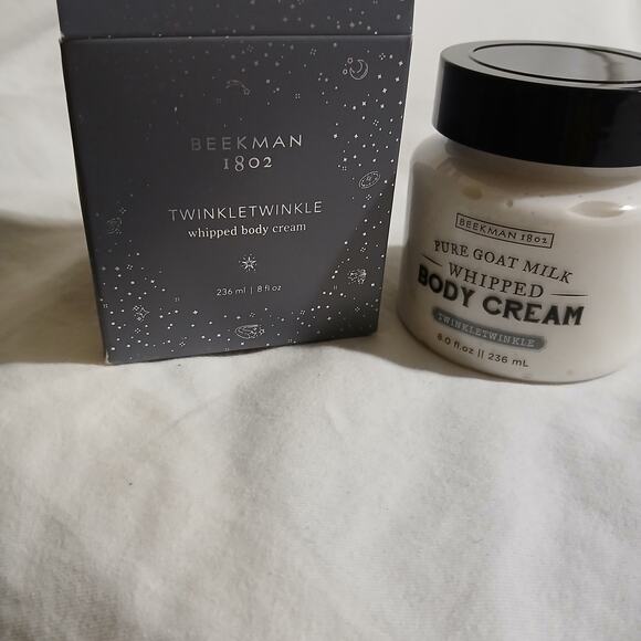 Beekman 1802 TWINKLE TWINKLE Whipped Body Cream 8oz NIB/SEALED - Picture 6 of 6